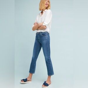 AG The Jodi High Rise Crop Flare Jeans 28R